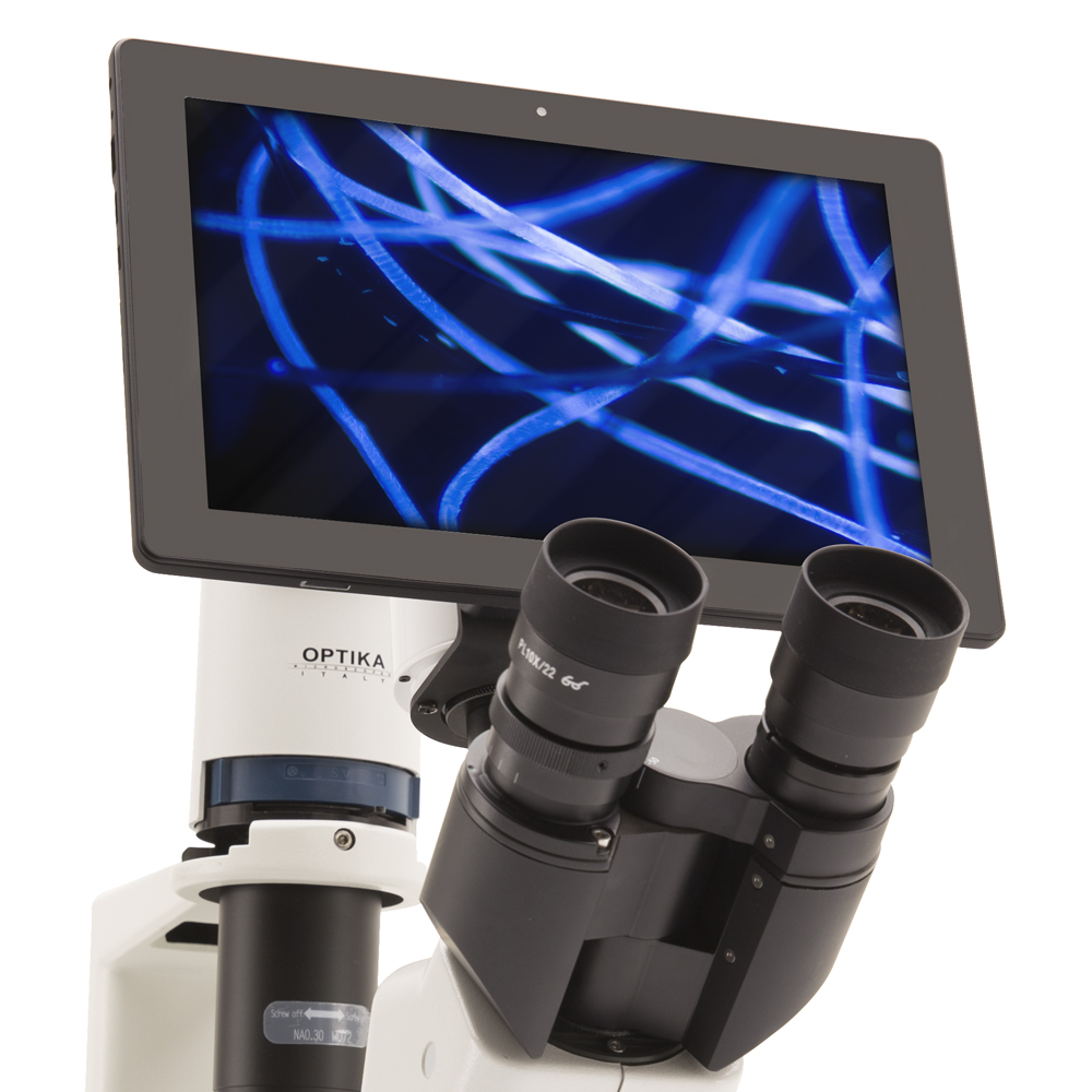 Microscope monoculaire + écran / caméra intégrée B-62V - Optika